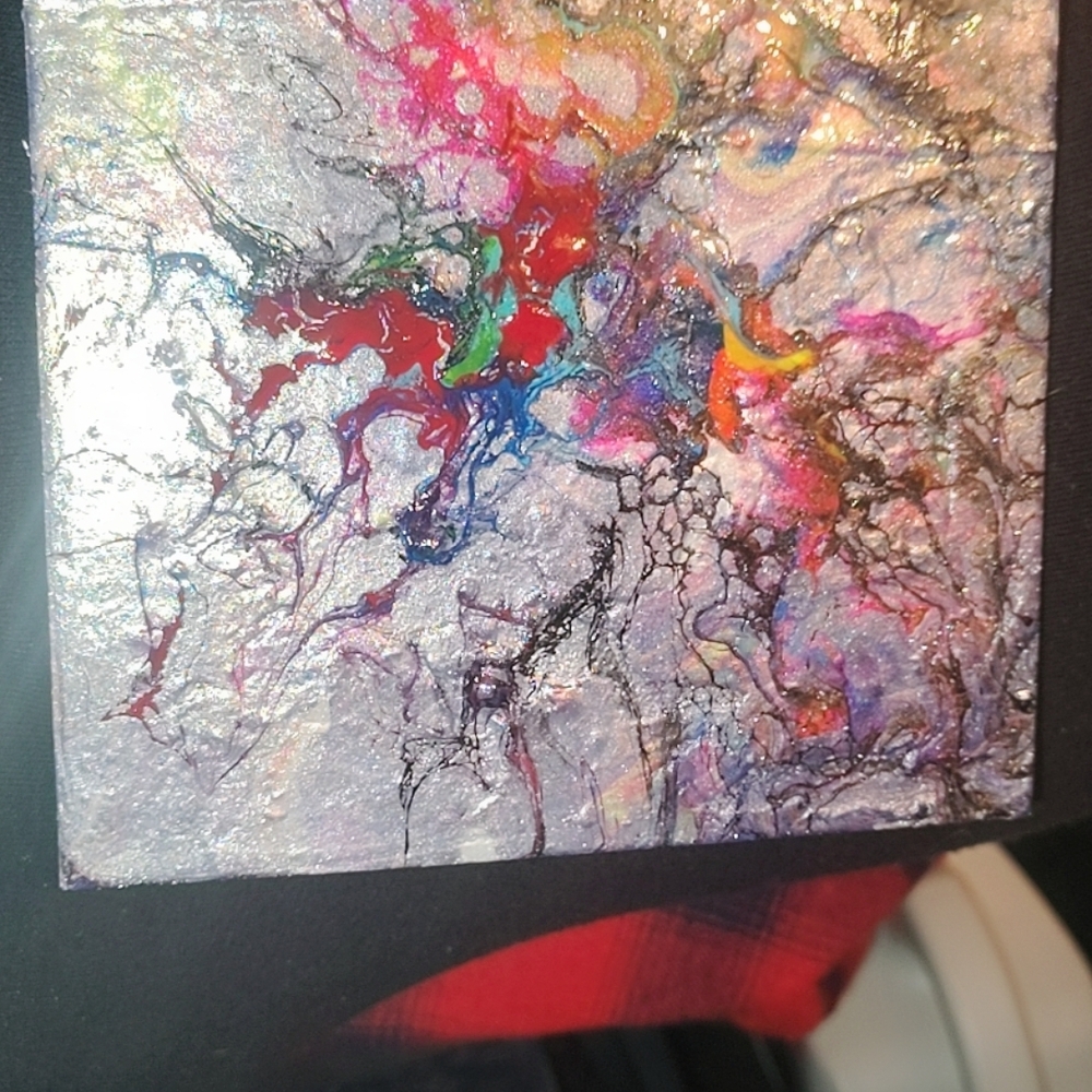 Dynamic Splash Art on Canvas